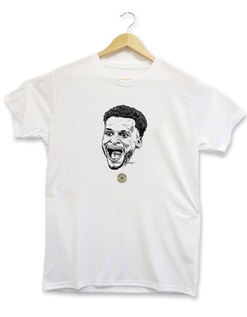 jacob murphy meme funny facial expression celebration third goal against tottenham hotspor 6-1 victory geordie gifts t shirt newcastle united toon top kit