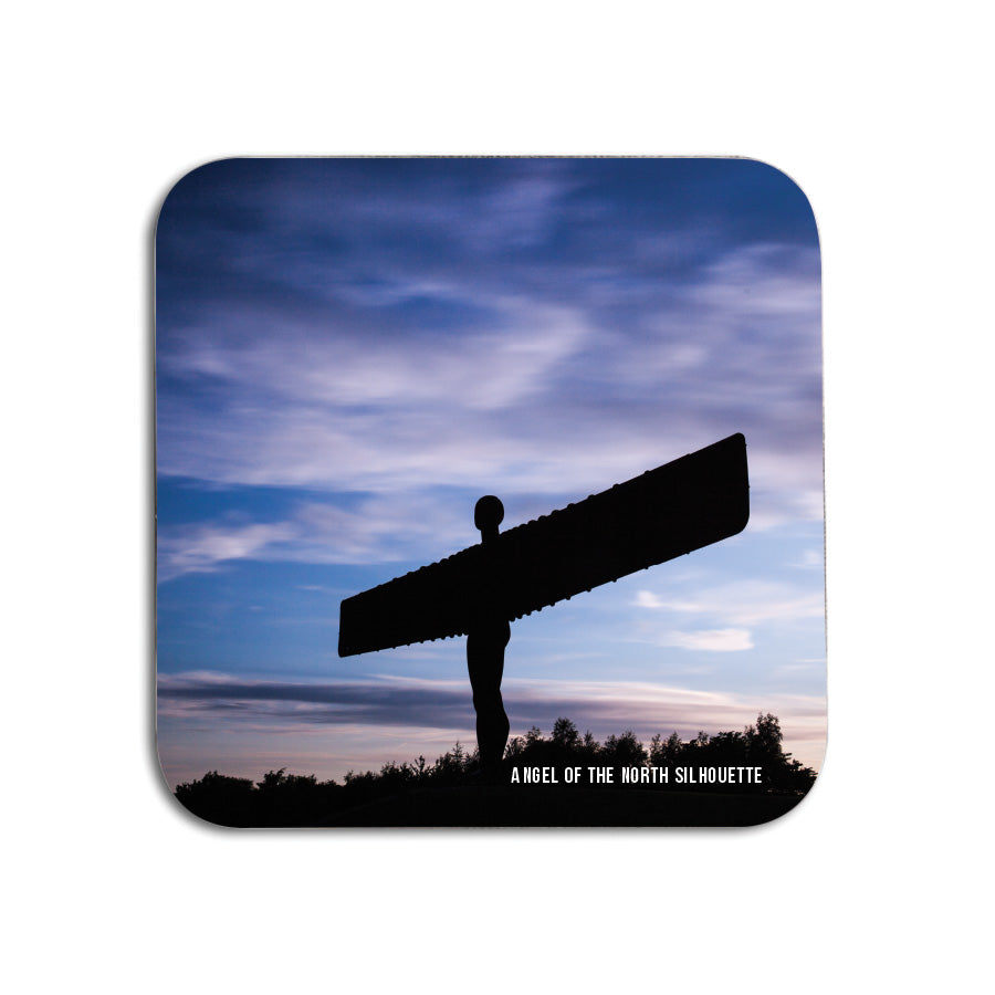 Unique Geordie Gifts Coaster, designed & made in Newcastle. Coaster displays: A high quality photo of the Angel of the North. Newcastle landmark merchandise