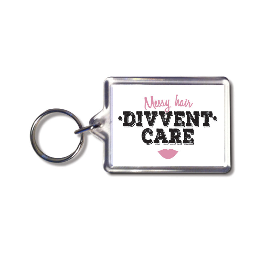 messy hair divvent care geordie gifts keyring newcastle souvenirs and presents shop