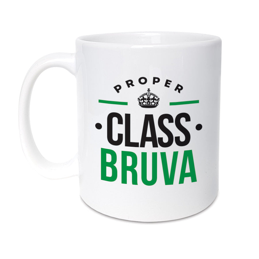 proper class bruva. Geordie gifts for a brother. Newcastle presents unique shop
