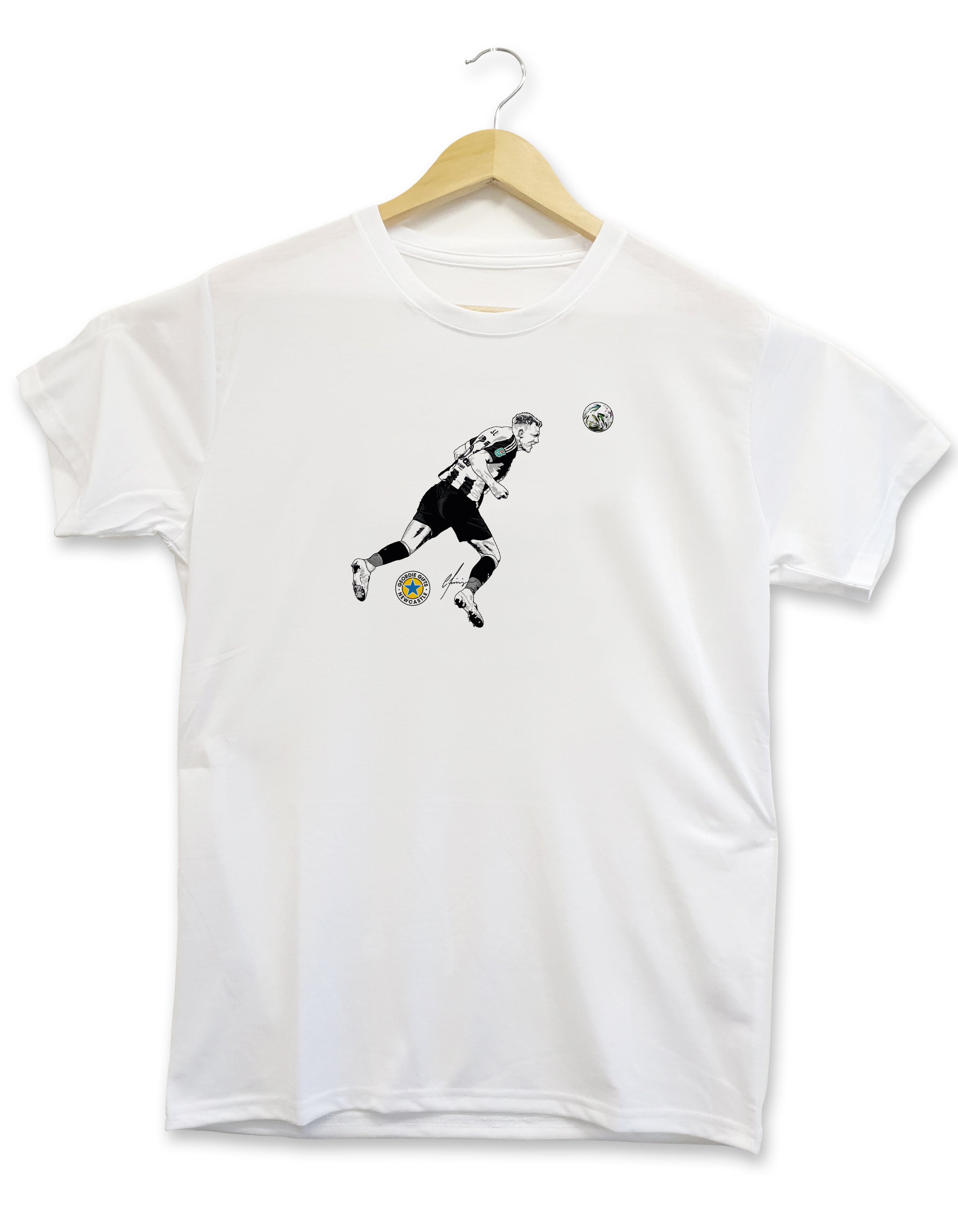 Dan Burn Header Carabao Cup Final Goal T-shirt Newcastle United