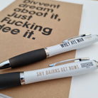 geordie gifts stationery. Newcastle phrases and accent plus funny notebooks from our gift shop, city centre, inside the grainger market
