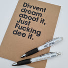geordie gifts stationery. Funny notebook and pens featuring popular newcastle accent words and phrases like whey aye man and shy bairns get nowt