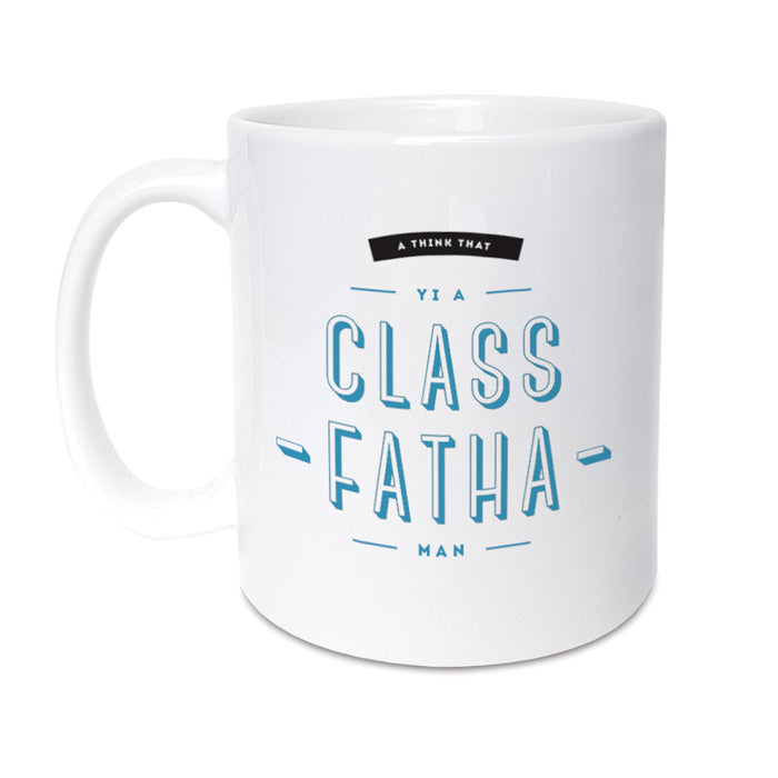 Class fatha geordie gifts dad fathers day mug