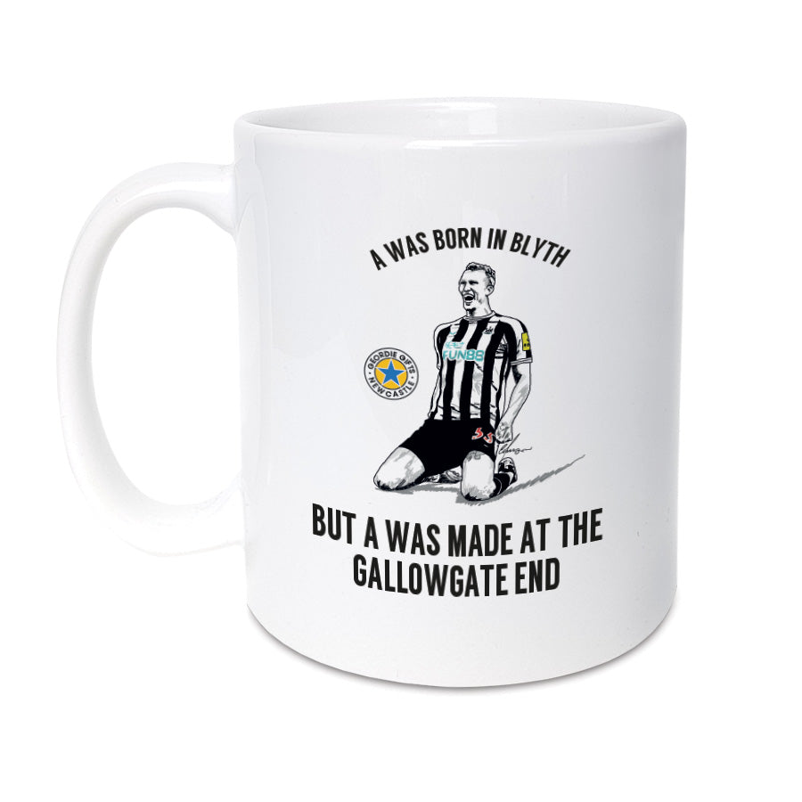 dan burn born in blyth newcastle united football club shop coffee cup geordie gifts