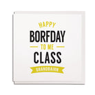 happy birthday to me class grandbairn. Geordie birthday card for a grandchild
