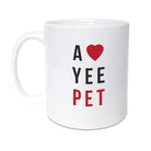 a love yee pet geordie mug. Newcastle northeast gifts