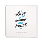 geordie card a love yee with all me heart boyfriend birthday northeast newcastle cards shop