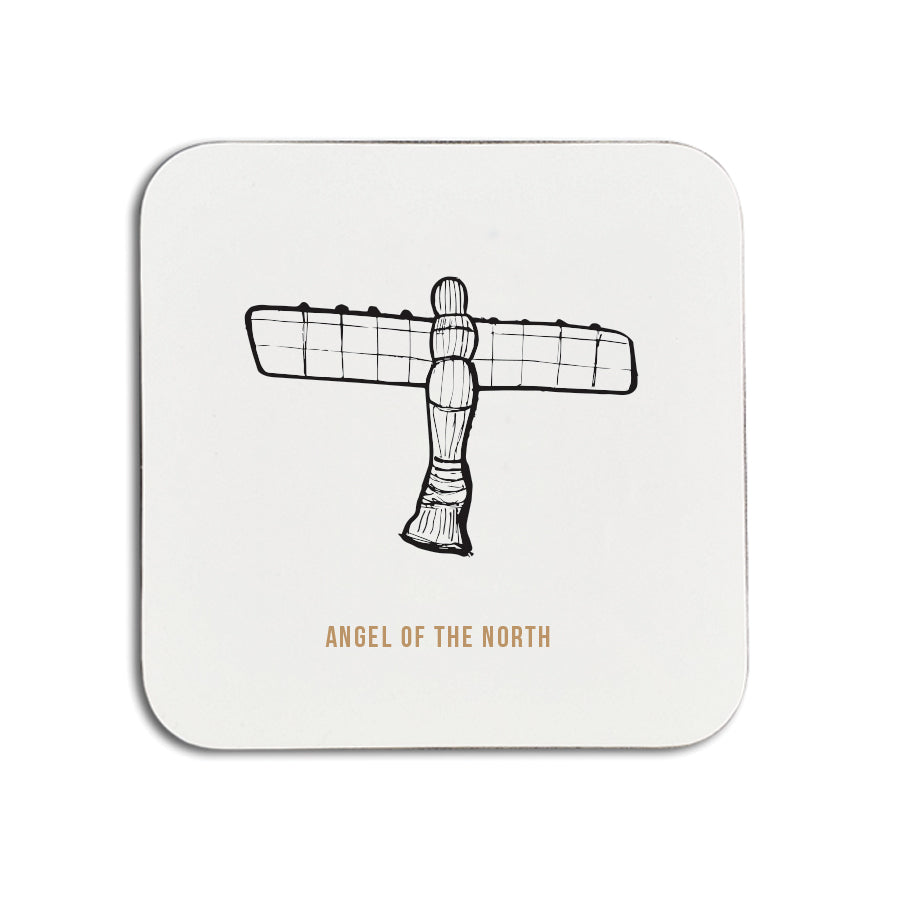Angel of the North illustration. Geordie gifts newcastle landmarks range. Newcastle merchandise