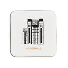 baltic flour mills newcastle gateshead landmark. Geordie gifts illustration range of coasters. Newcastle Merchandise