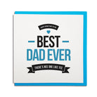 Geordie card for father's day which reads (in a newcastle accent) happy fatha's day to the best Dad ever