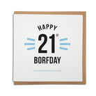 Funny 21st birthday card for a geordie. Cards 4 geordies, newcastle greetings gifts. Geordie accent. Newcastle cards shop merch