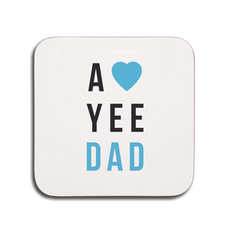a love yee dad geordie gifts newcastle coaster fathers day