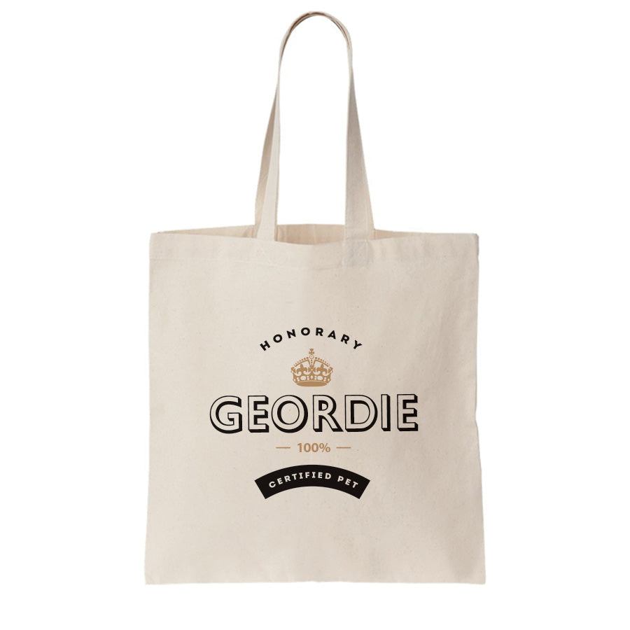 HONORARY GEORDIE GIFTS BAG FOR LIFE ECO FRIENDLY TOTE NEWCASTLE PRESENTS AND SOUVENIR SHOP