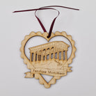 Unique High Quality Lazer Cut Geordie Christmas Tree Decoration Baubles  Bauble displays: Etched illustration of the Penshaw Monument.