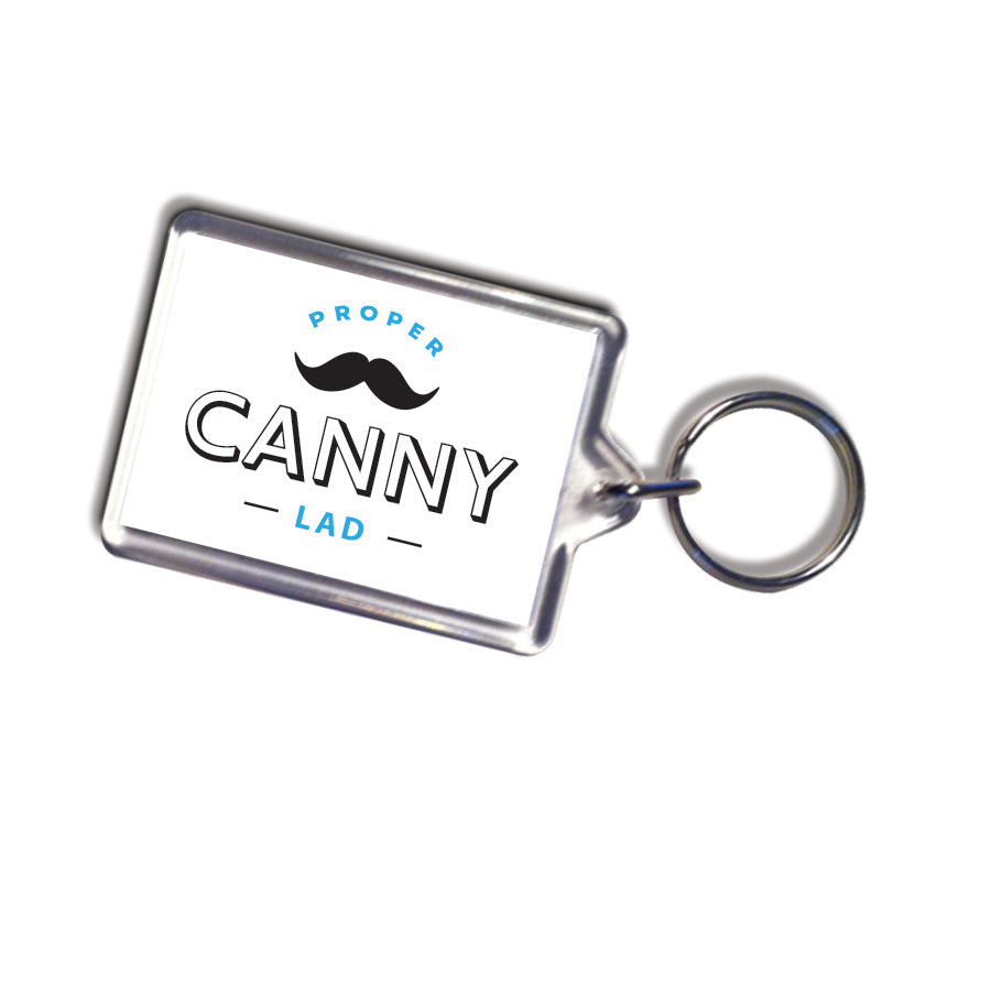 proper canny lad geordie gifts newcastle keyring