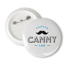 A unique 58mm badge designed & made in Newcastle by Geordie Gifts.  Badge reads: proper canny lad - Newcastle. NORTH EAST SOUVENIRS AND MERCHANDISE PIN BADGES