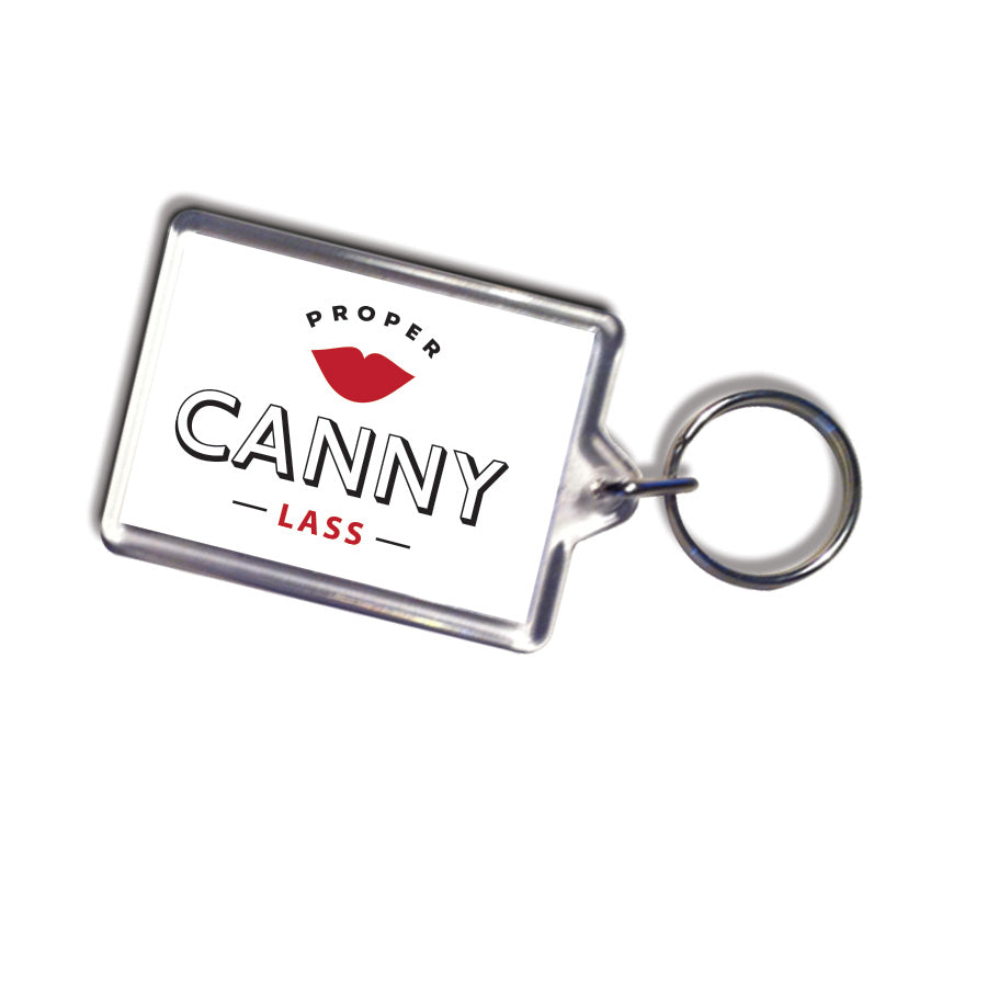 proper canny lass geordie gifts newcastle keyring