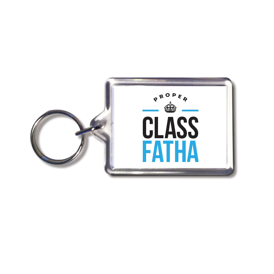 proper class fatha geordie gifts dad keyring newcastle souvenir gift shop