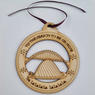 Unique High Quality Lazer Cut Geordie Christmas Tree Decoration Baubles  Bauble displays: Tis the season to be Geordie Tra la la la la, la la la la. Newcastle card and gift shop inside the grainger market