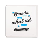 granda geordie grandad birthday card