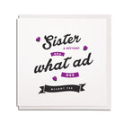 geordie sister birthday card 